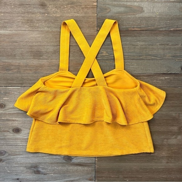 Madewell Tiered Tank in Tungsten Glow - Picture 3 of 7